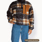 Summit Quarter Zip - Plaid Sherpa