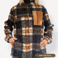 Summit Quarter Zip - Plaid Sherpa