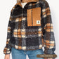 Summit Quarter Zip - Plaid Sherpa