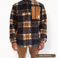 Summit Quarter Zip - Plaid Sherpa