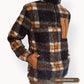 Summit Quarter Zip - Plaid Sherpa