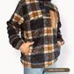Summit Quarter Zip - Plaid Sherpa