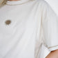 Unisex Solstice Crop Tee (Cream)