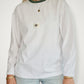 Unisex Classic White Long Tee (Sage Collar)