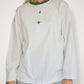 Unisex Classic White Long Tee (Sage Collar)