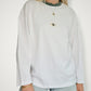 Unisex Classic White Long Tee (Sage Collar)
