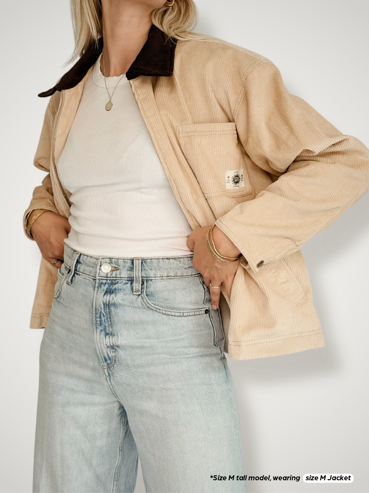 Workers Jacket (Camel Corduroy)