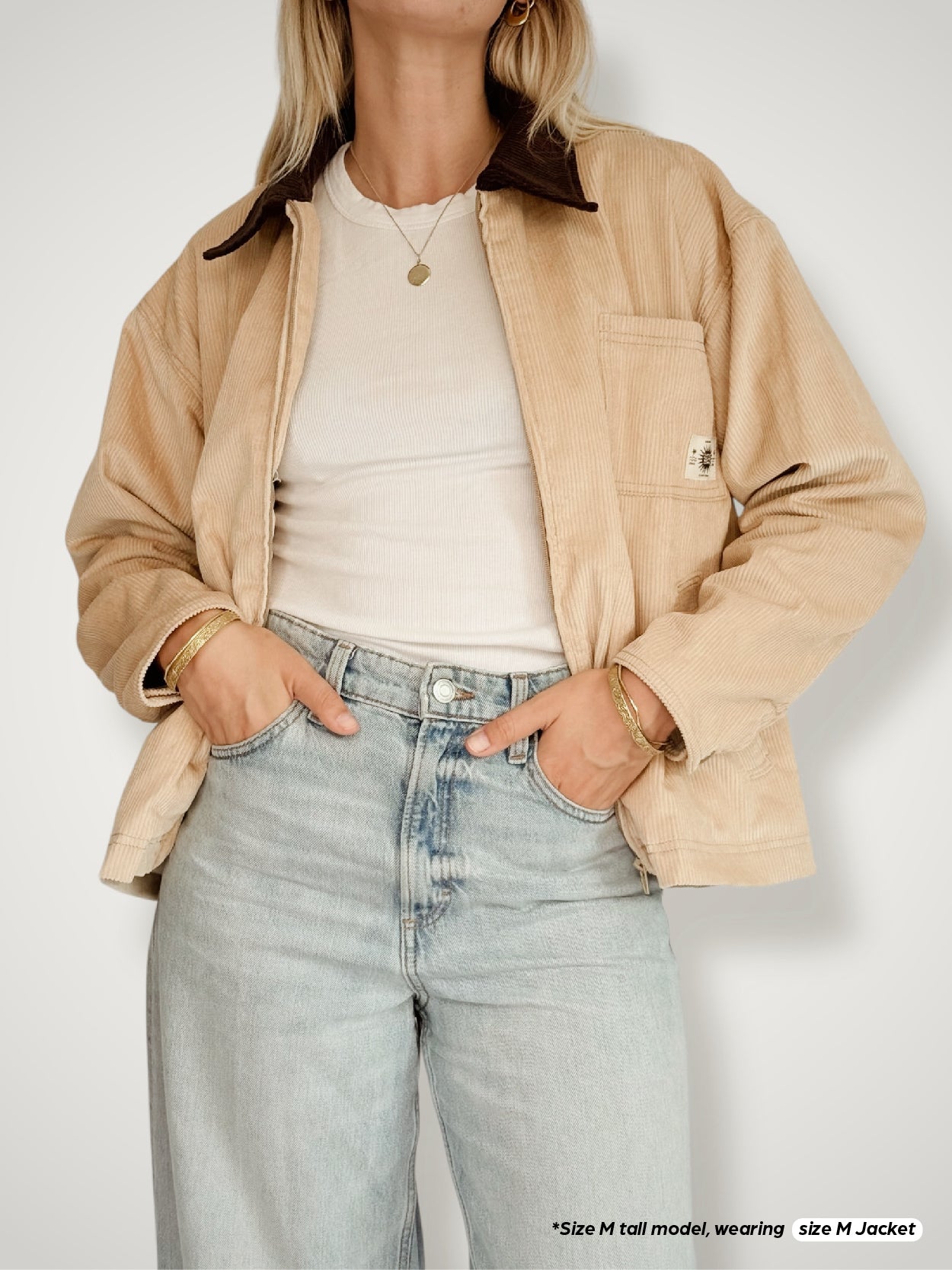 Workers Jacket (Camel Corduroy)