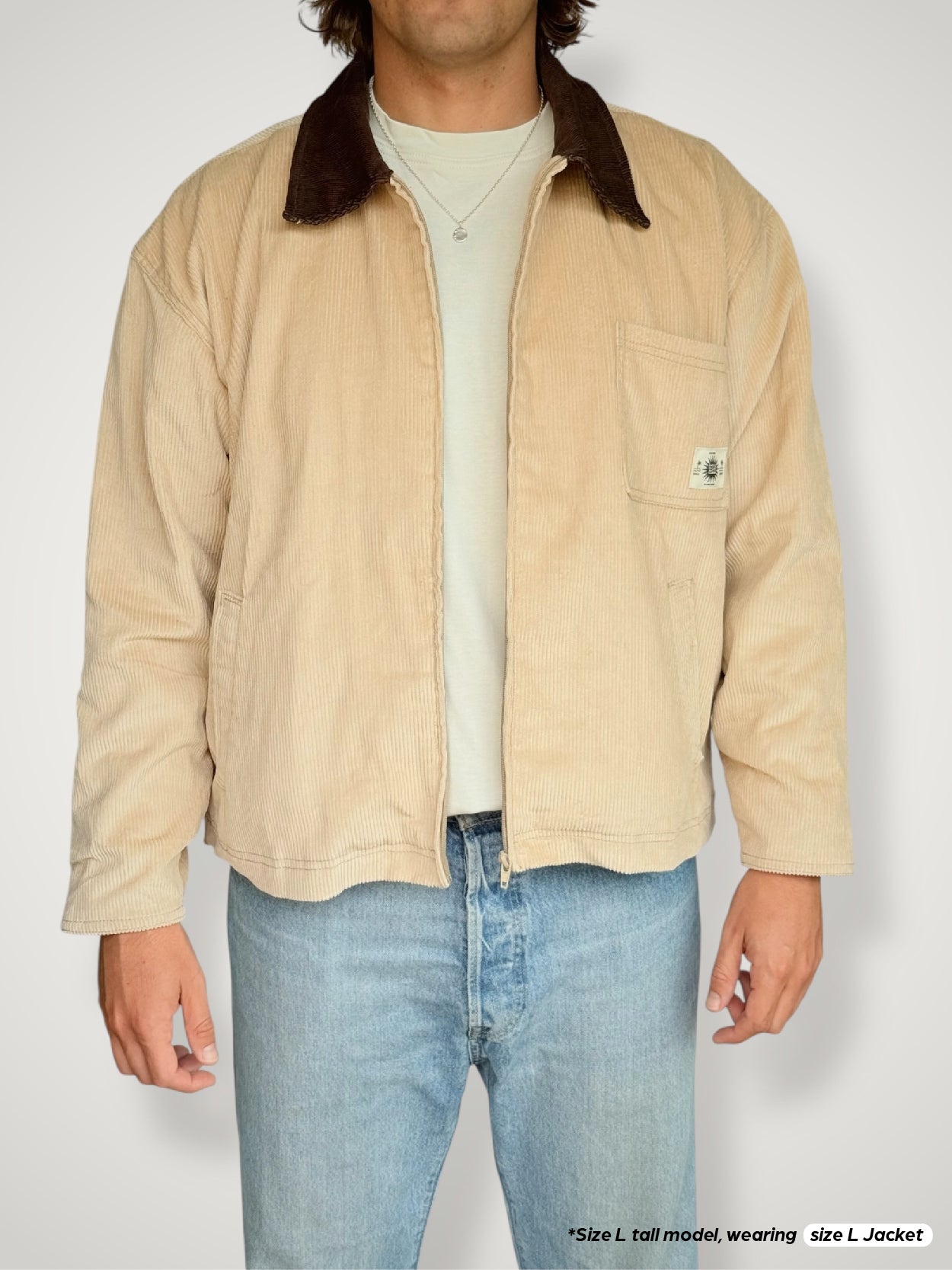 Workers Jacket (Camel Corduroy)