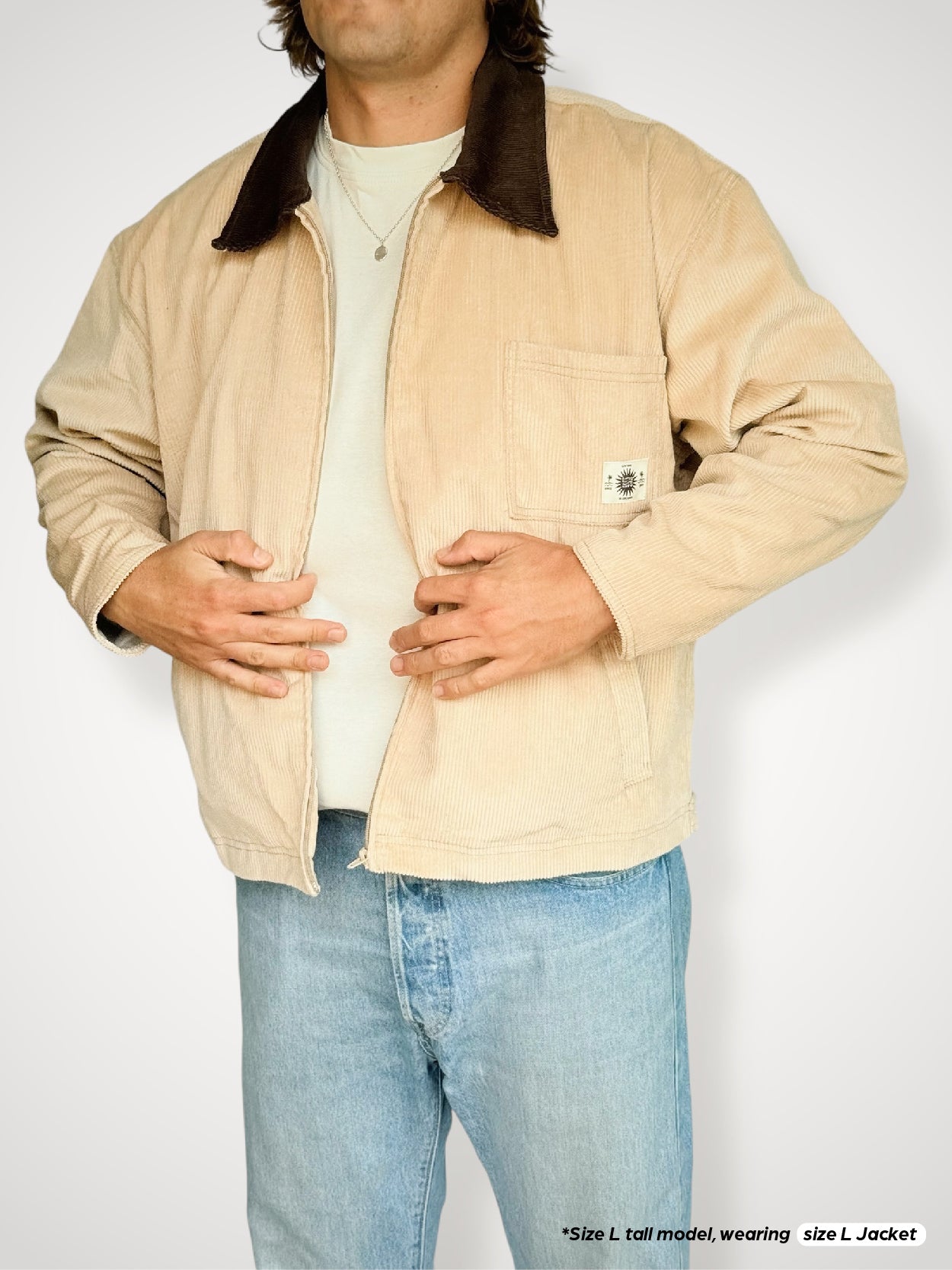 Workers Jacket (Camel Corduroy)