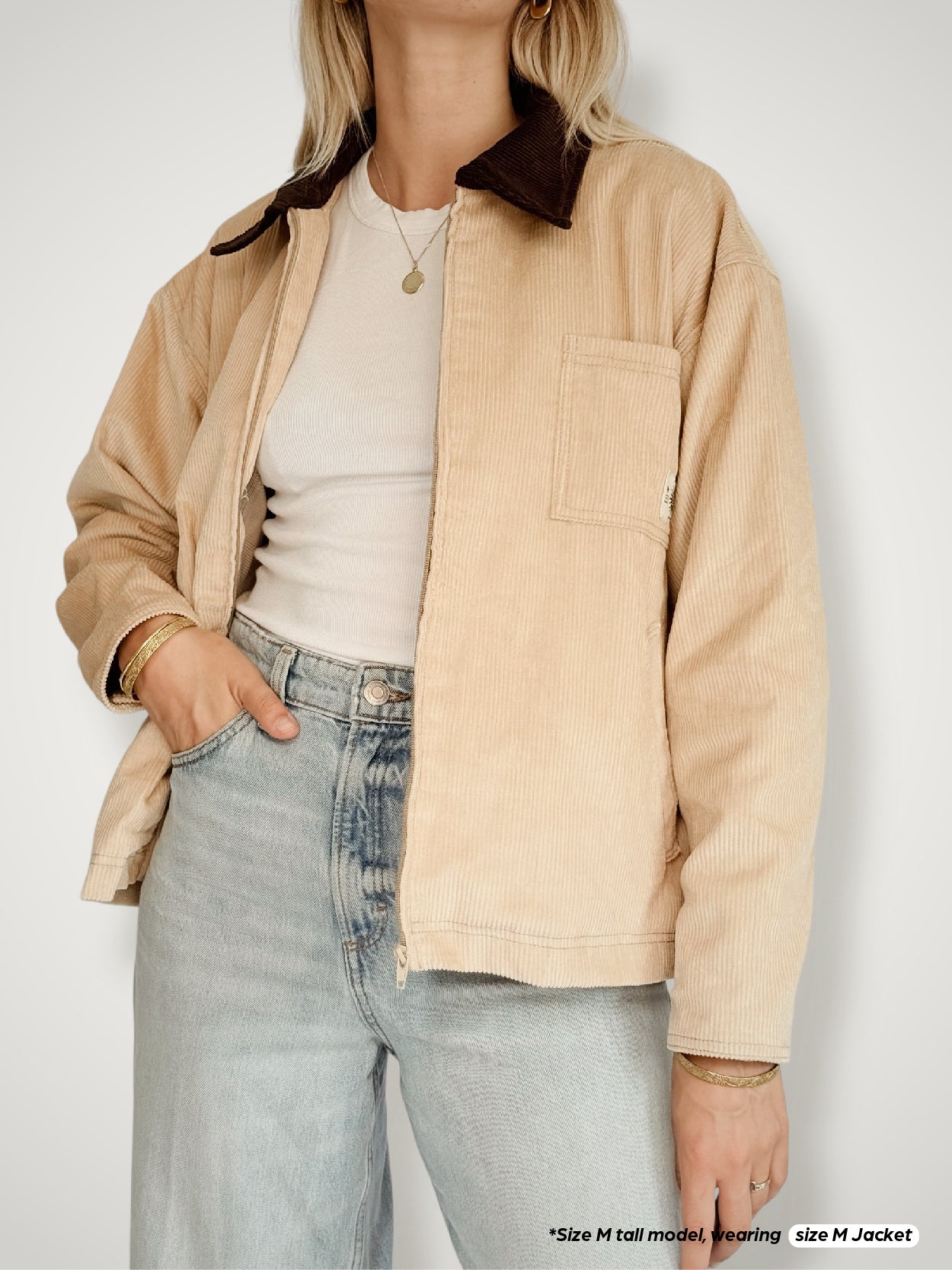 Workers Jacket (Camel Corduroy)