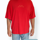 "Laid Back" Unisex Short Tee (Red)