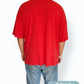 "Laid Back" Unisex Short Tee (Red)