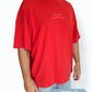 "Laid Back" Unisex Short Tee (Red)