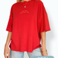 "Laid Back" Unisex Short Tee (Red)
