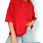 "Laid Back" Unisex Short Tee (Red)