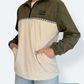 Dawn quarter zip - Olive