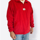 Dusk quarter zip - Retro Red
