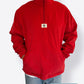 Dusk quarter zip - Retro Red
