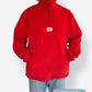 Dusk quarter zip - Retro Red