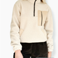 Summit Quarter Zip - Cream Sherpa