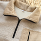 Summit Quarter Zip - Cream Sherpa