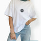 RC Sun - Unisex Short White Tee (Sage Crew)