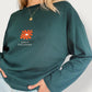 Unisex "Earth Passenger" Long Tee (Teal)