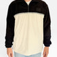 LIMITED EDITION: Dawn Corduroy Quarter-zip (Black Polar Fleece)