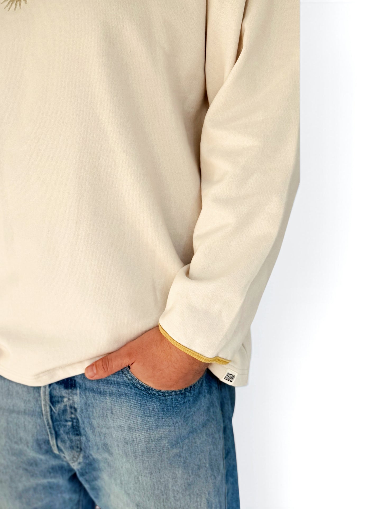 Unisex Sunburst Crew (Yellow)