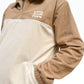 LIMITED EDITION: Dawn Corduroy Quarter-zip (Beige Polar Fleece)