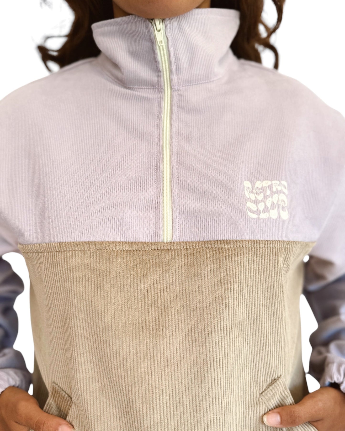 Dawn quarter zip - Lilac