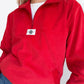 Dusk quarter zip - Retro Red