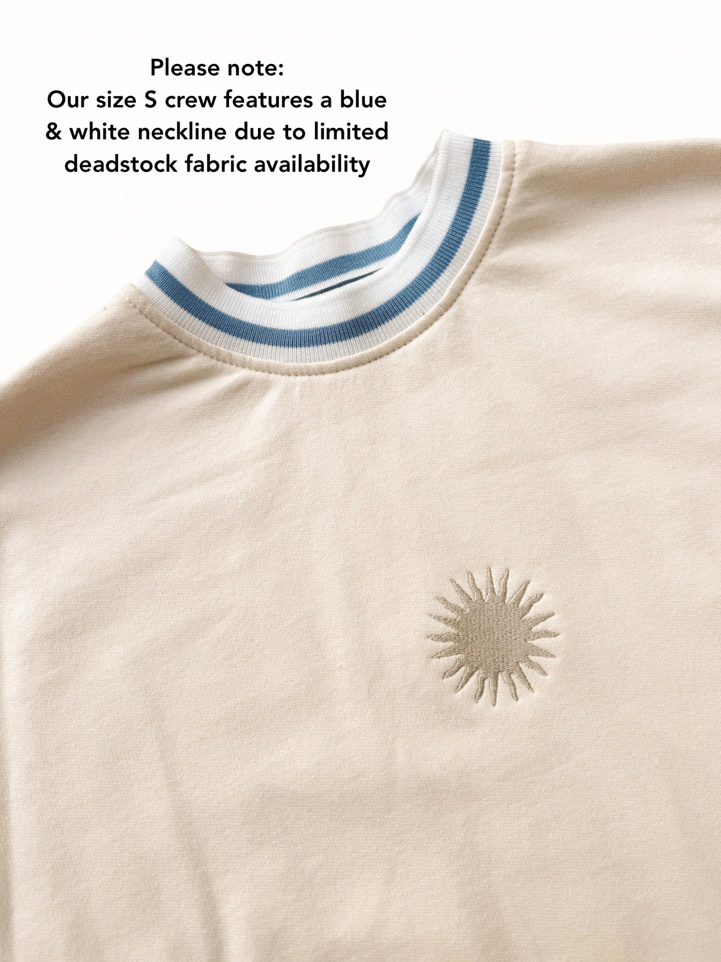 Unisex Sunburst Crew (Blue)