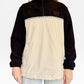 LIMITED EDITION: Dawn Corduroy Quarter-zip (Black Polar Fleece)