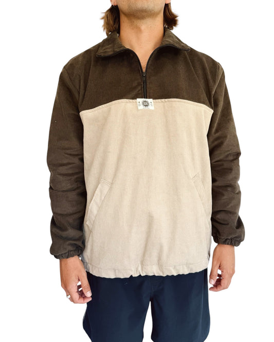 Dusk quarter zip - Brown