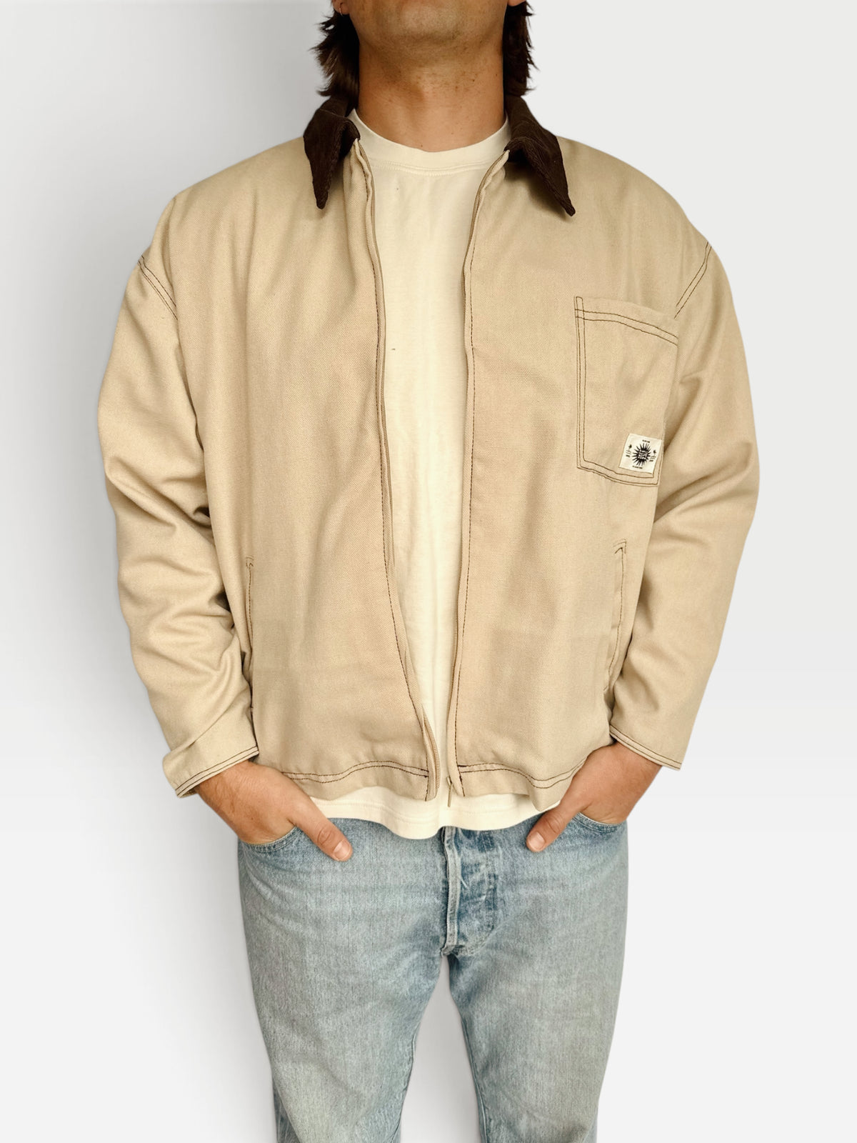 Workers Jacket (Teal) (Copy)
