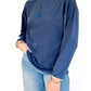 Unisex Sunburst Crew (Blue Fleece)