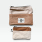 ZERO-WASTE Pouch Set (Camel & Cream)