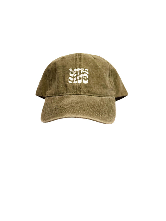 Wonky Logo Cap - Sage