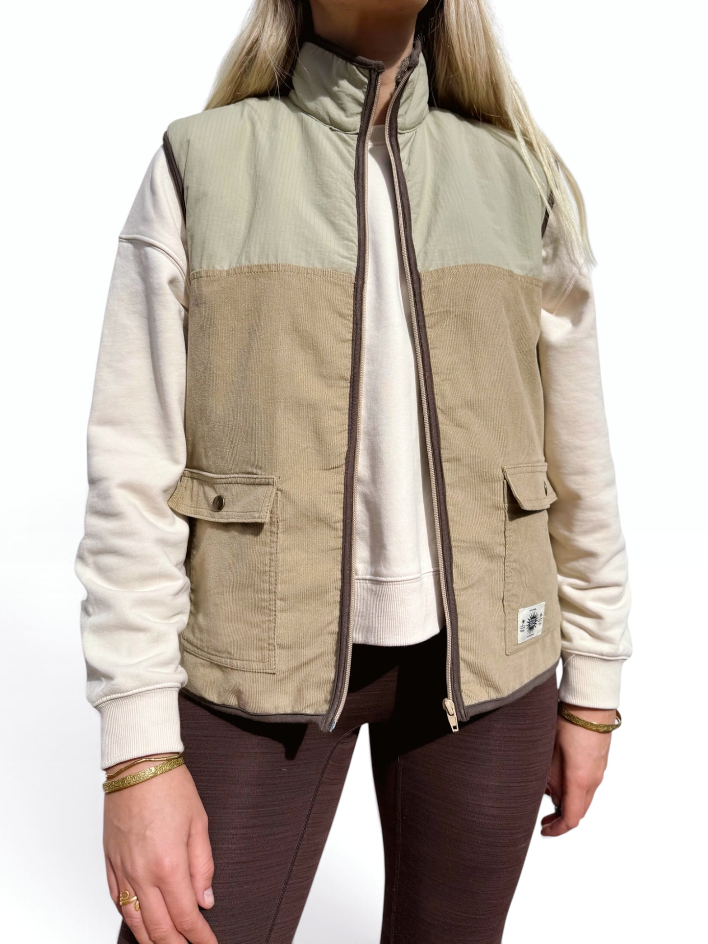 Unisex Fisherman Vest (Sage)