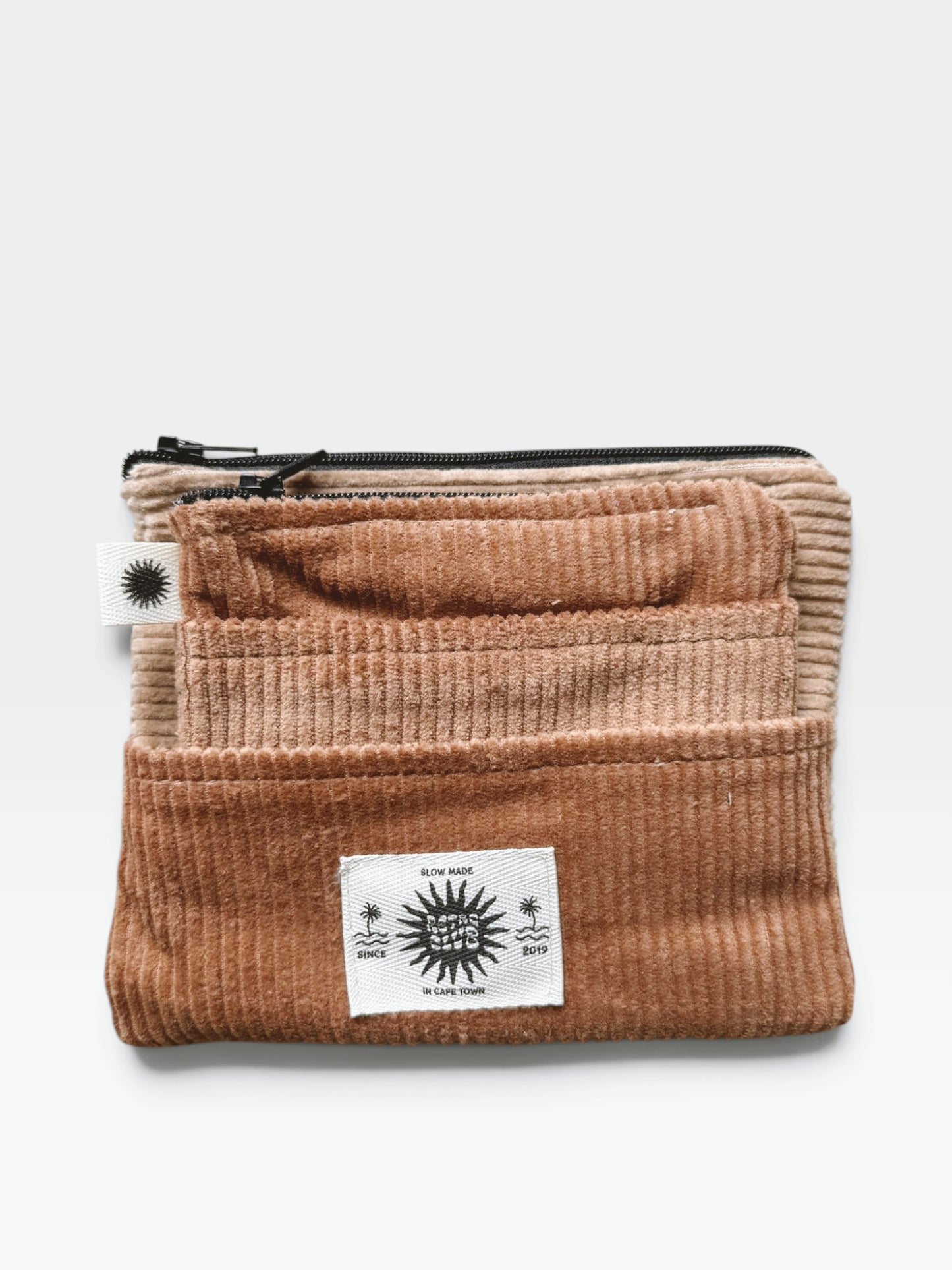ZERO-WASTE Pouch Set (Camel)