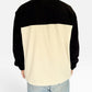 LIMITED EDITION: Dawn Corduroy Quarter-zip (Black Polar Fleece)