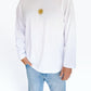 Unisex Sunburst Long Tee (Grey)