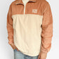 Dawn Corduroy Quarter-Zip (Pink)