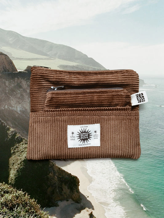 ZERO-WASTE Pouch Set (Brown)