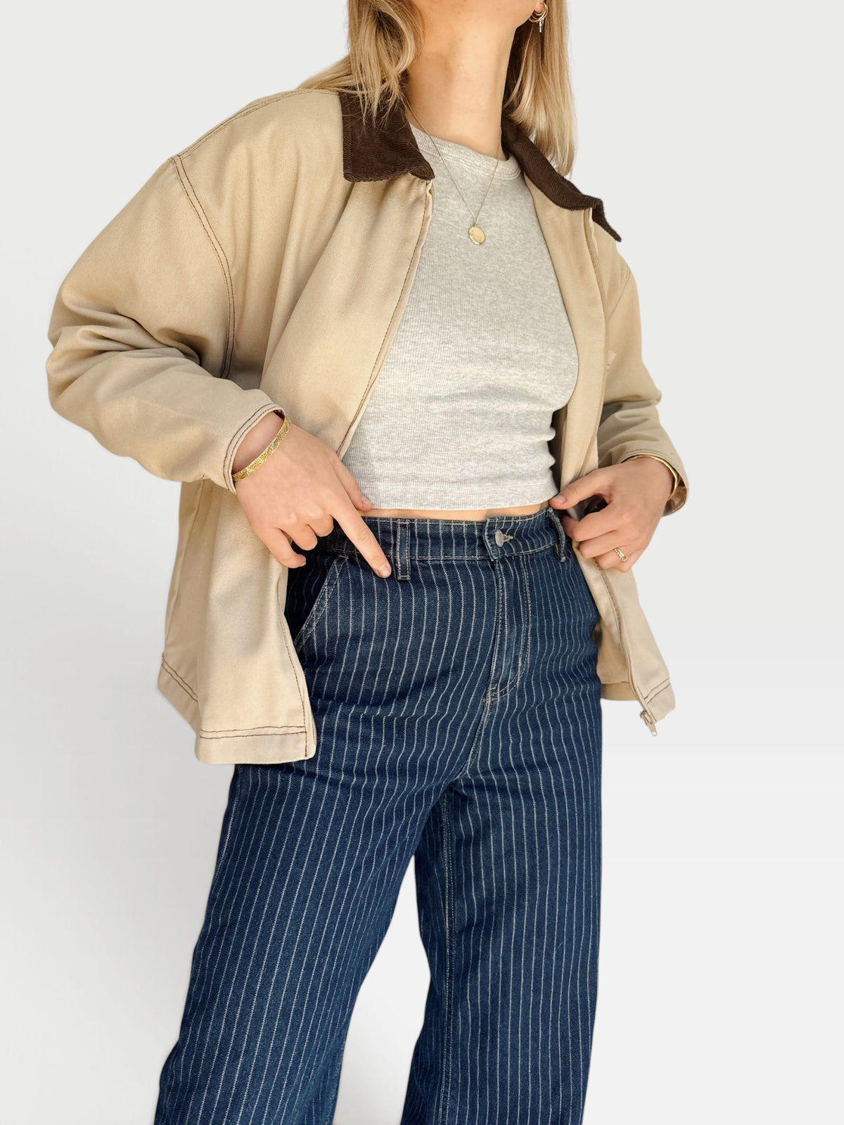 Workers Jacket (Teal) (Copy)