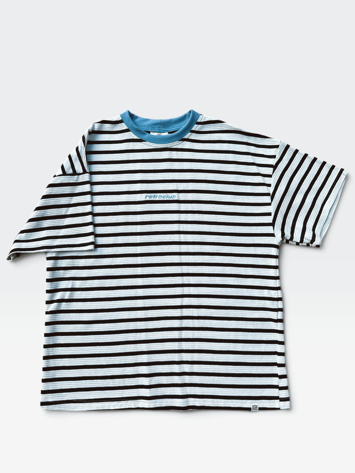 Unisex Stripe Short Tee