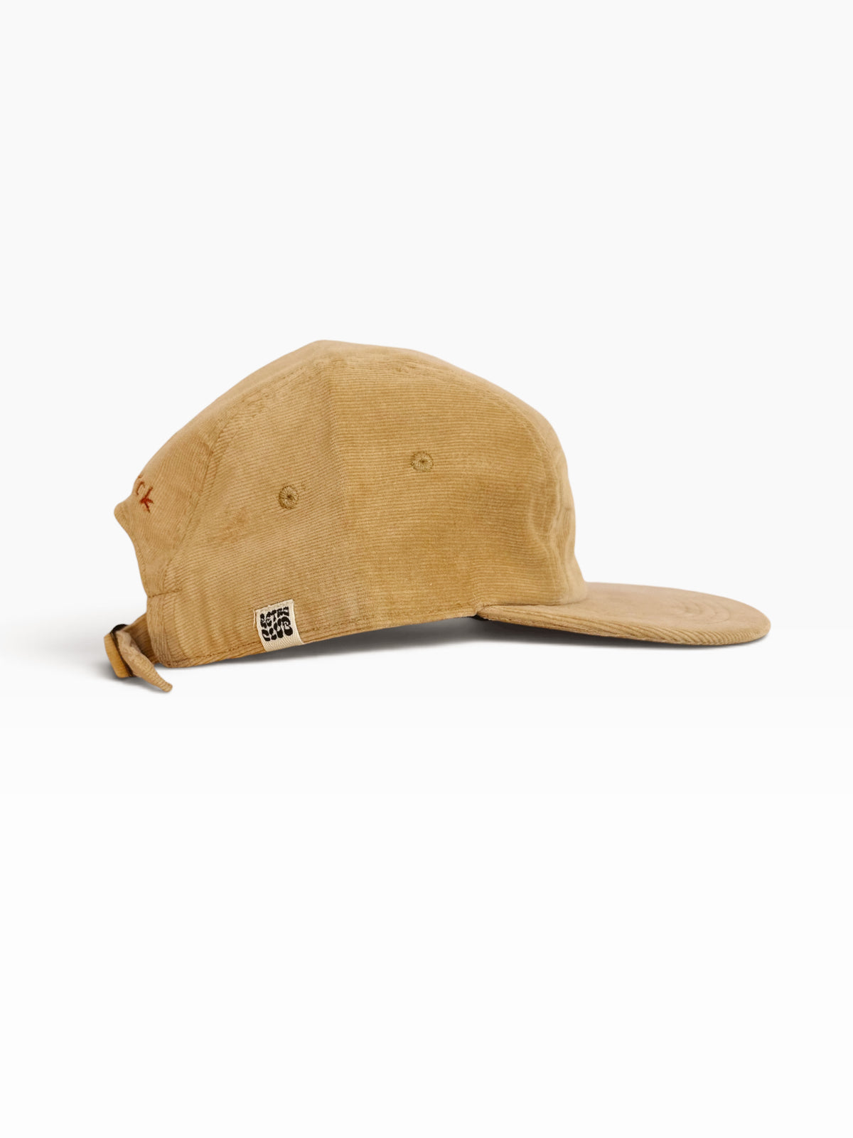 (100% Local 🇿🇦) Five Panel Cord Cap - Tan "Laid Back"