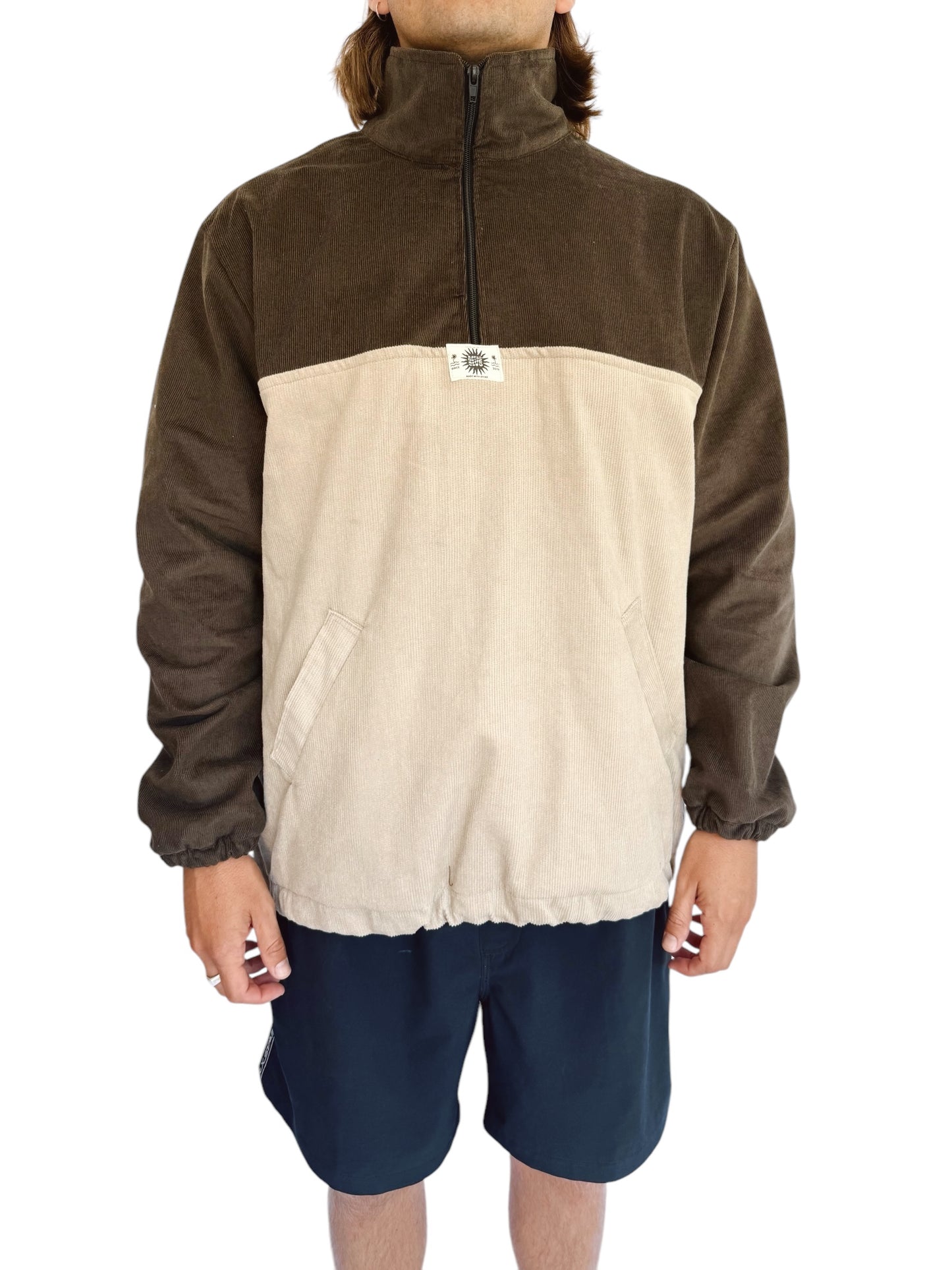 Dusk quarter zip - Brown